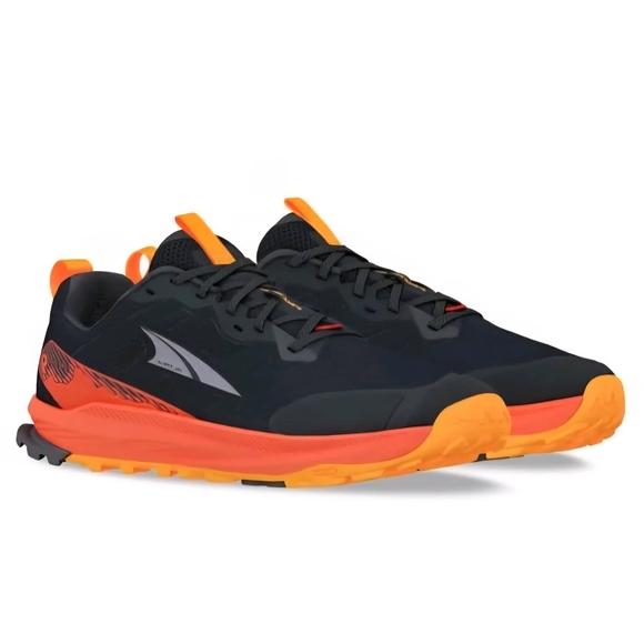 Altra Men's Lone Peak 9 Zero‑Drop Trail Running Shoes -Black/Red - Picture 5 of 7